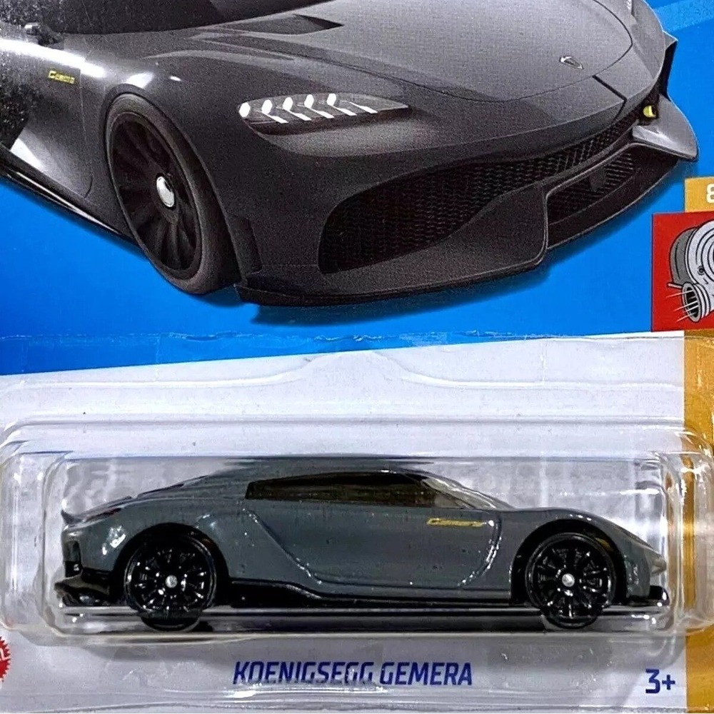 Hot Wheels Koenigsegg Gemera 138/250 HW Turbo 8/10 Die-cast 1:64 Car NIP 2022